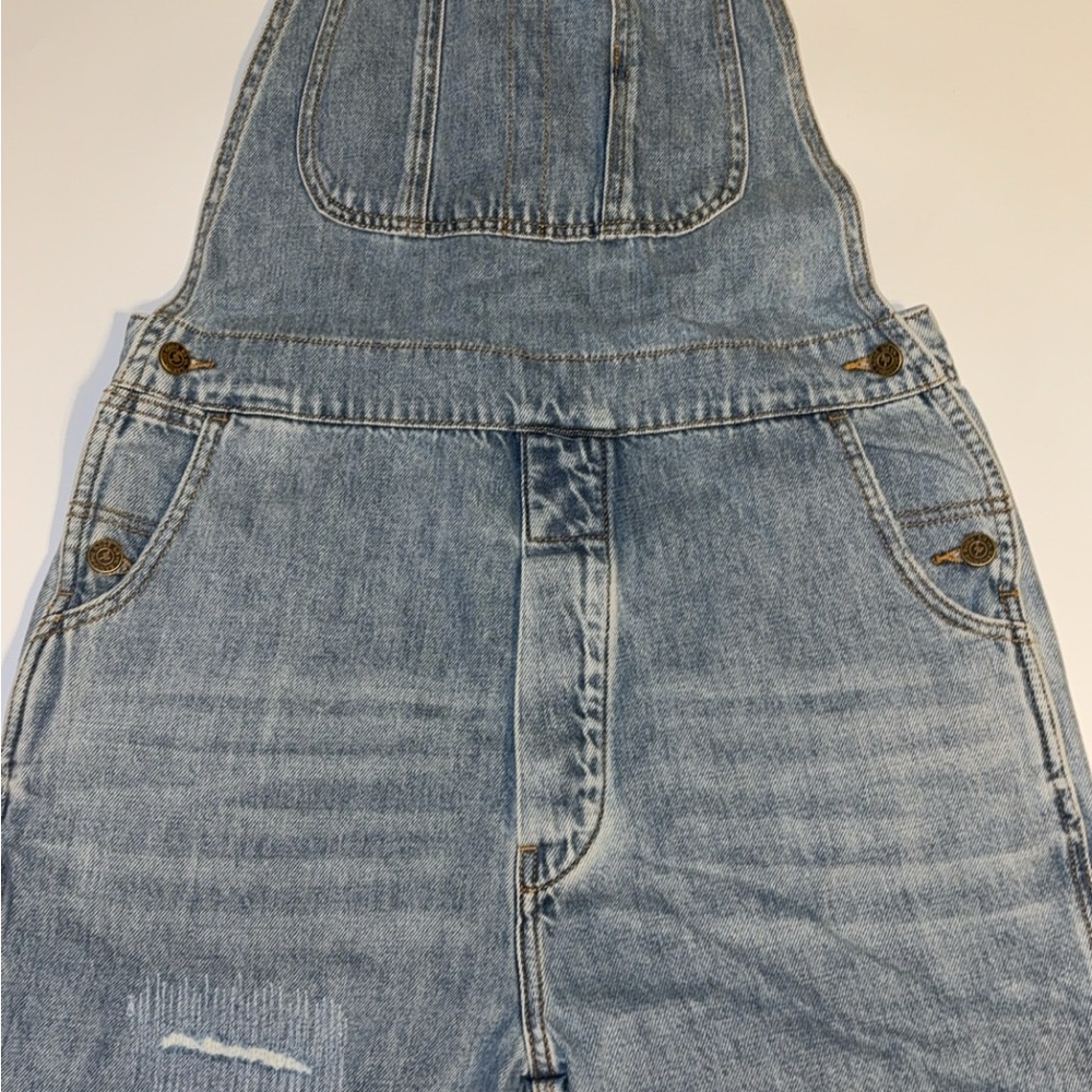 Sandrine Rose  Light Blue Denim Overalls - Picture 3 of 6